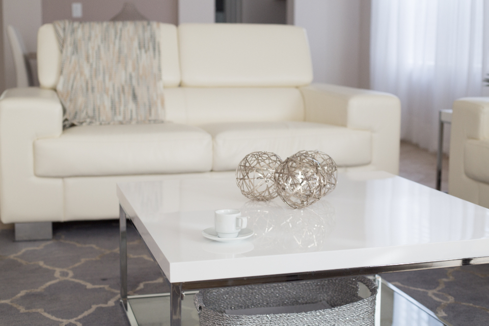 Gloss Plinth Coffee Table
